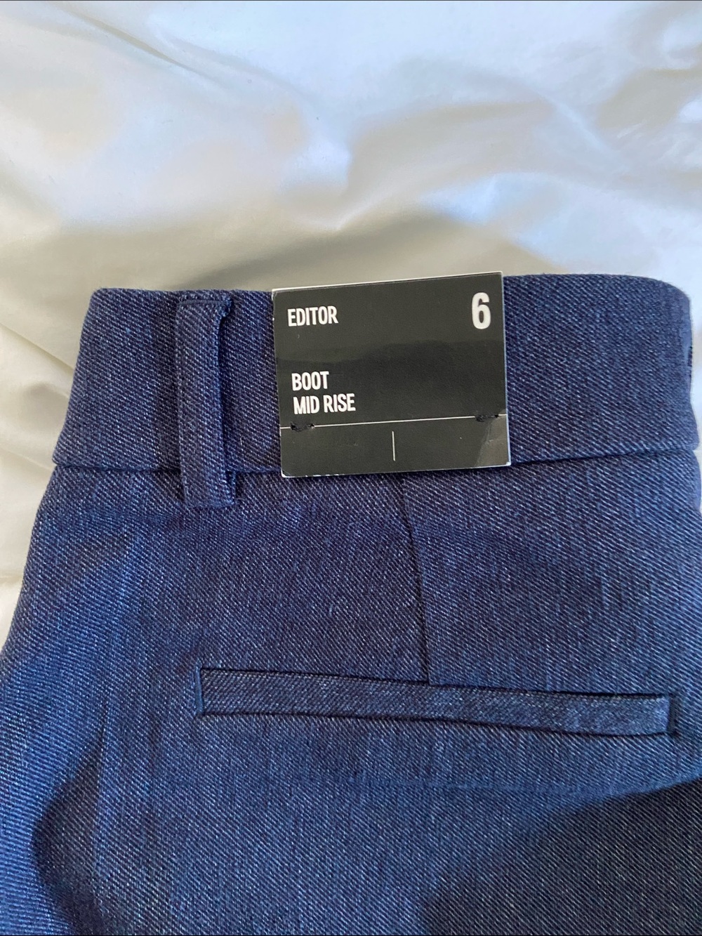 NWT! Express Editor Pant Boot Cut Mid Rise - Picture 8 of 8